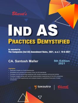Ind AS Practices Demystified (5th Edition) - Order your Paperback Edition and get complimentary Access to E-book!