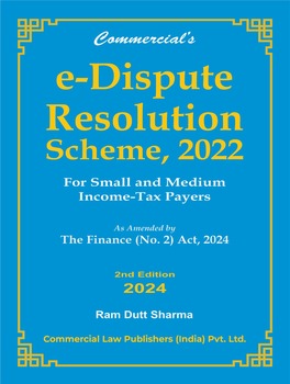 e-Dispute Resolution Scheme Guide 2024 | Taxsutra Reservoir - Taxsutra ...