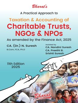 Taxation & Accounting of Charitable Trusts, NGOs – 11th Ed 2025 ...