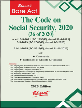 Code on Social Security 2020 – Updated 2026 Edition - Taxsutra Reservoir