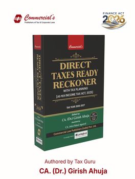 Commercial's Direct Taxes Ready Reckoner (2026 Edition)